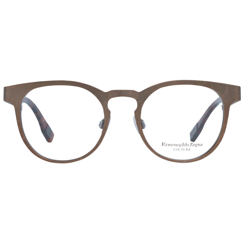 Ermenegildo Zegna Bronze Men Glasses Frame