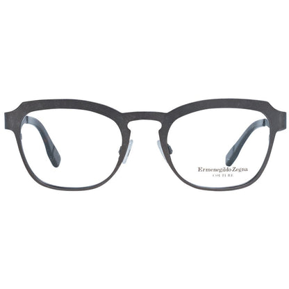 Ermenegildo Zegna Gray Men Glasses Frame