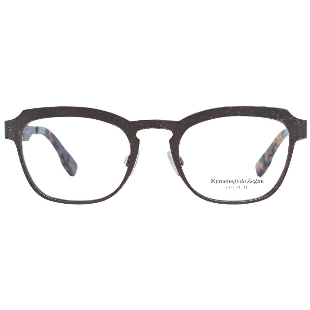 Ermenegildo Zegna Bronze Men Glasses Frame