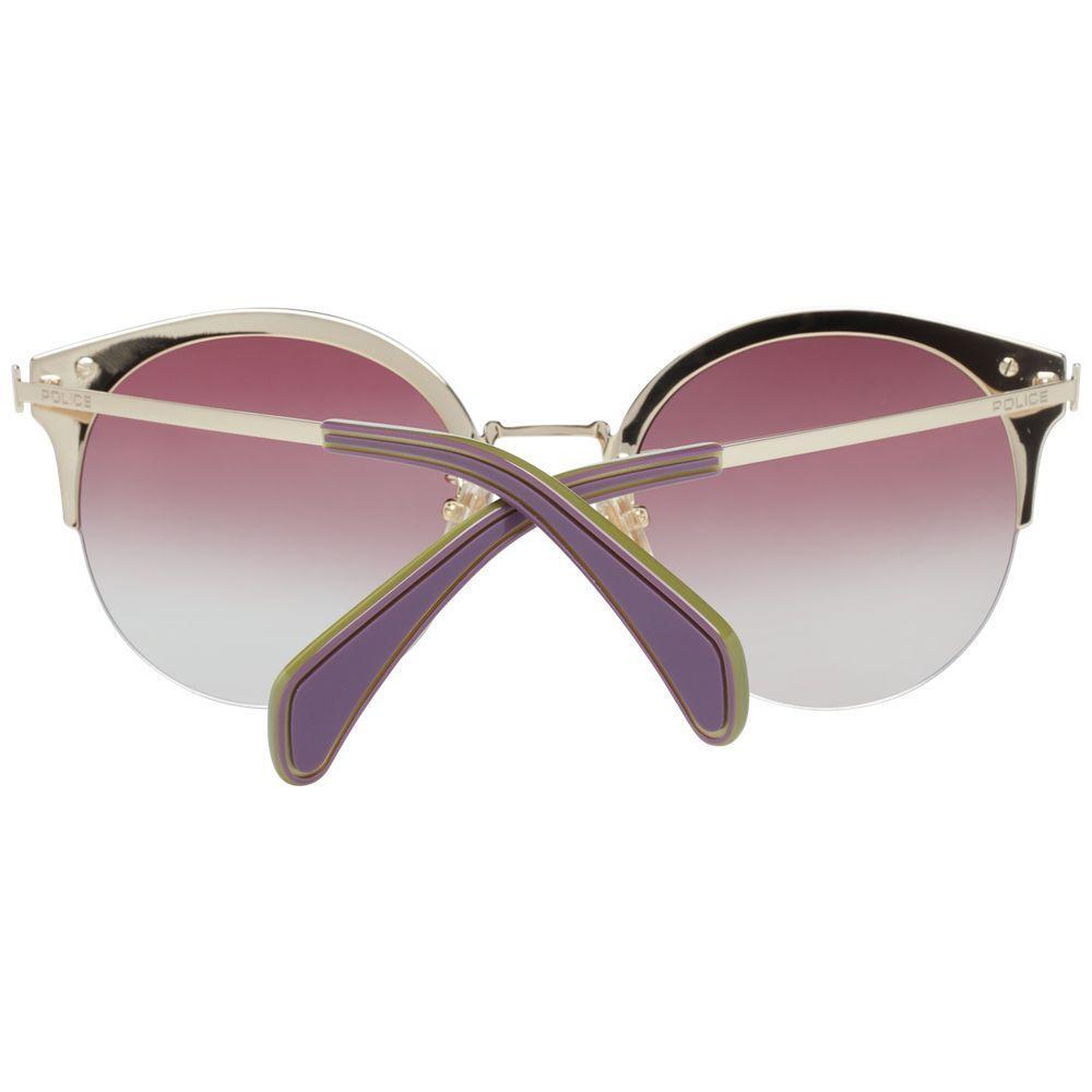 Police Gold Metal & Plastic Sunglasses