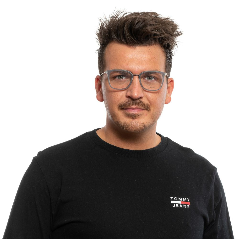 Police Gray Men Glasses Frame