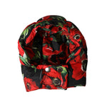 Dolce & Gabbana Multicolor Anemone Whole Head Wrap Hat HAT9628