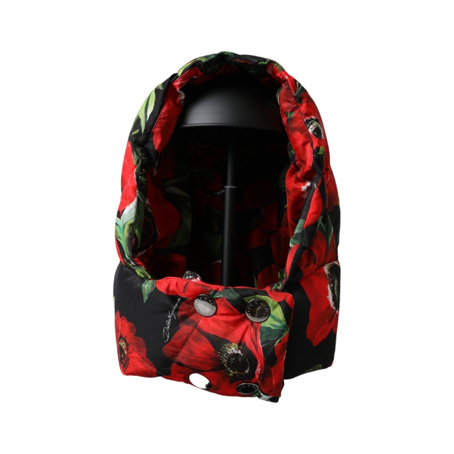Dolce & Gabbana Multicolor Anemone Whole Head Wrap Hat HAT9628