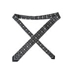 Dolce & Gabbana Black Patterned 100%Silk Adjustable Tie KRA3392