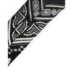 Dolce & Gabbana Black Patterned 100%Silk Adjustable Tie KRA3394