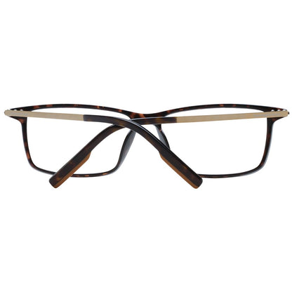 Ermenegildo Zegna Brown Men Glasses Frame