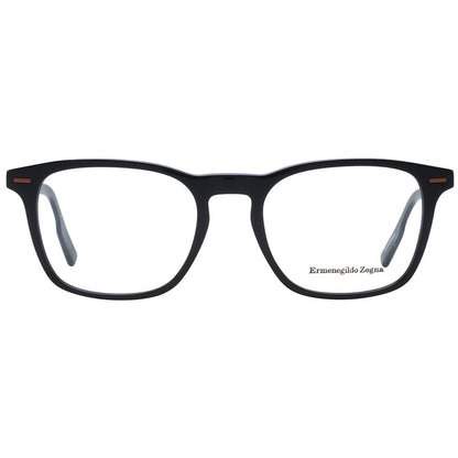 Ermenegildo Zegna Black Men Glasses Frame