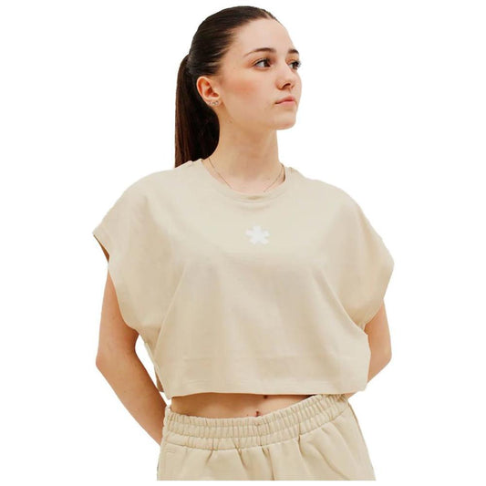Comme Des Fuckdown Beige Cotton Tops & T-Shirt