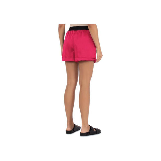 Comme Des Fuckdown Fuchsia Polyester Short CO-13541-S