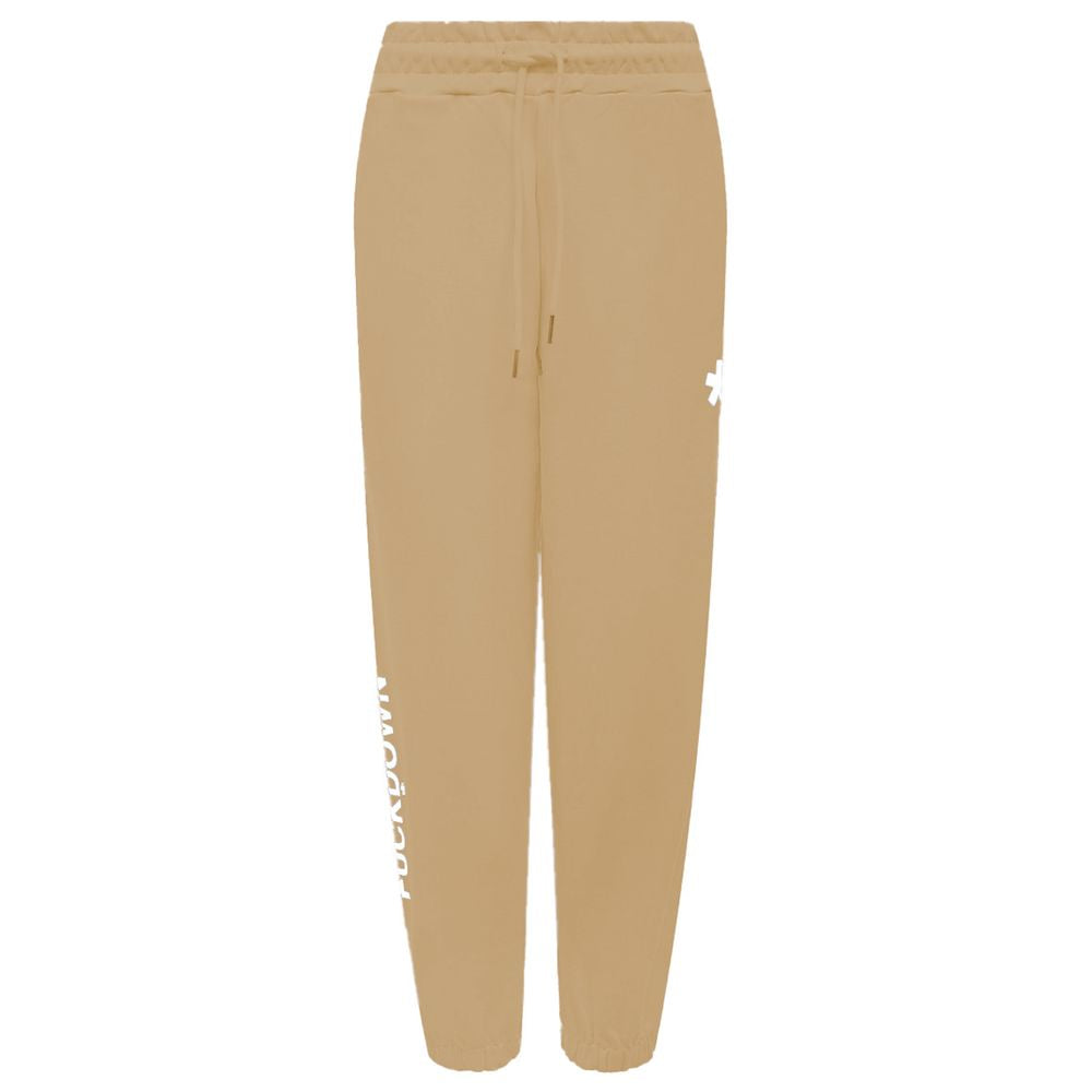 Comme Des Fuckdown Brown Cotton Women Pants