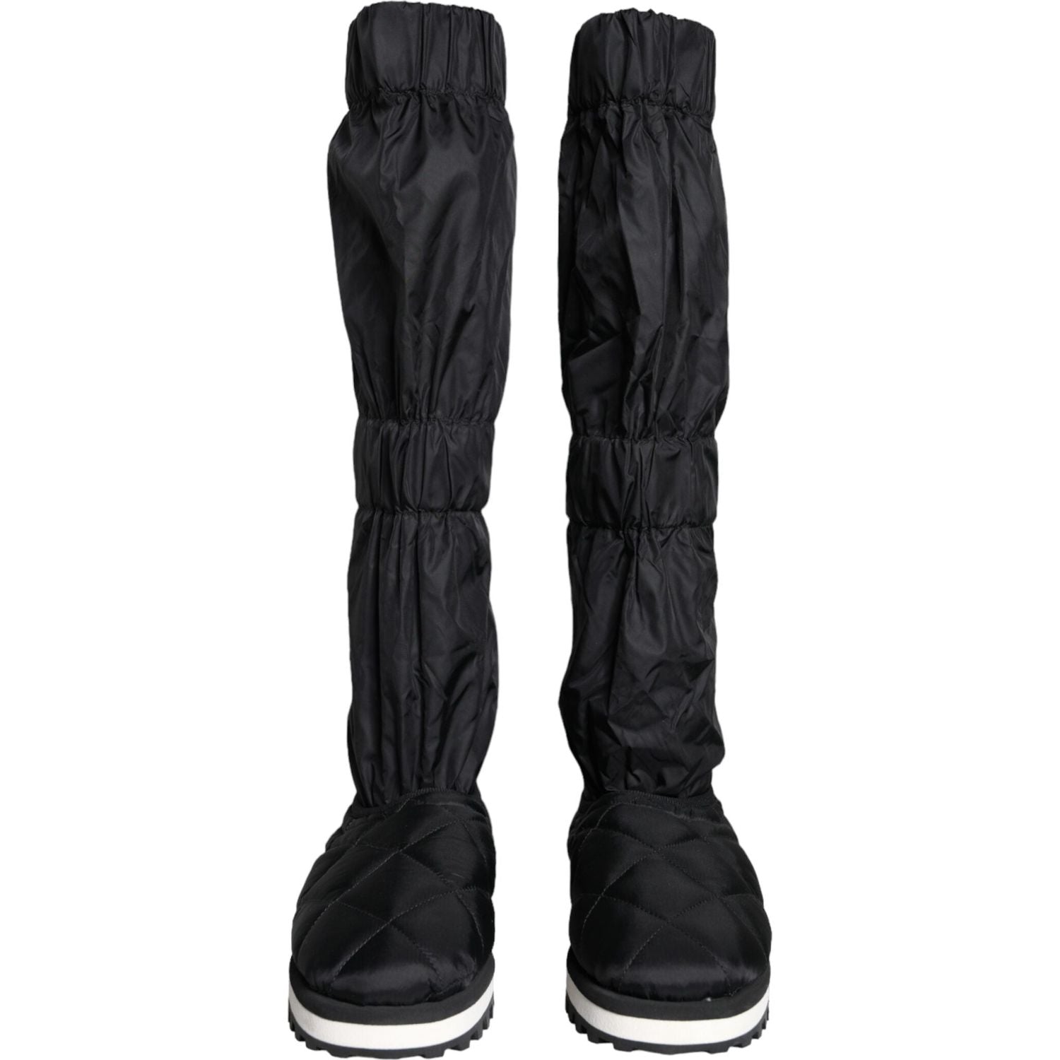 حذاء رياضي Dolce &amp; Gabbana أسود مبطن برقبة عالية