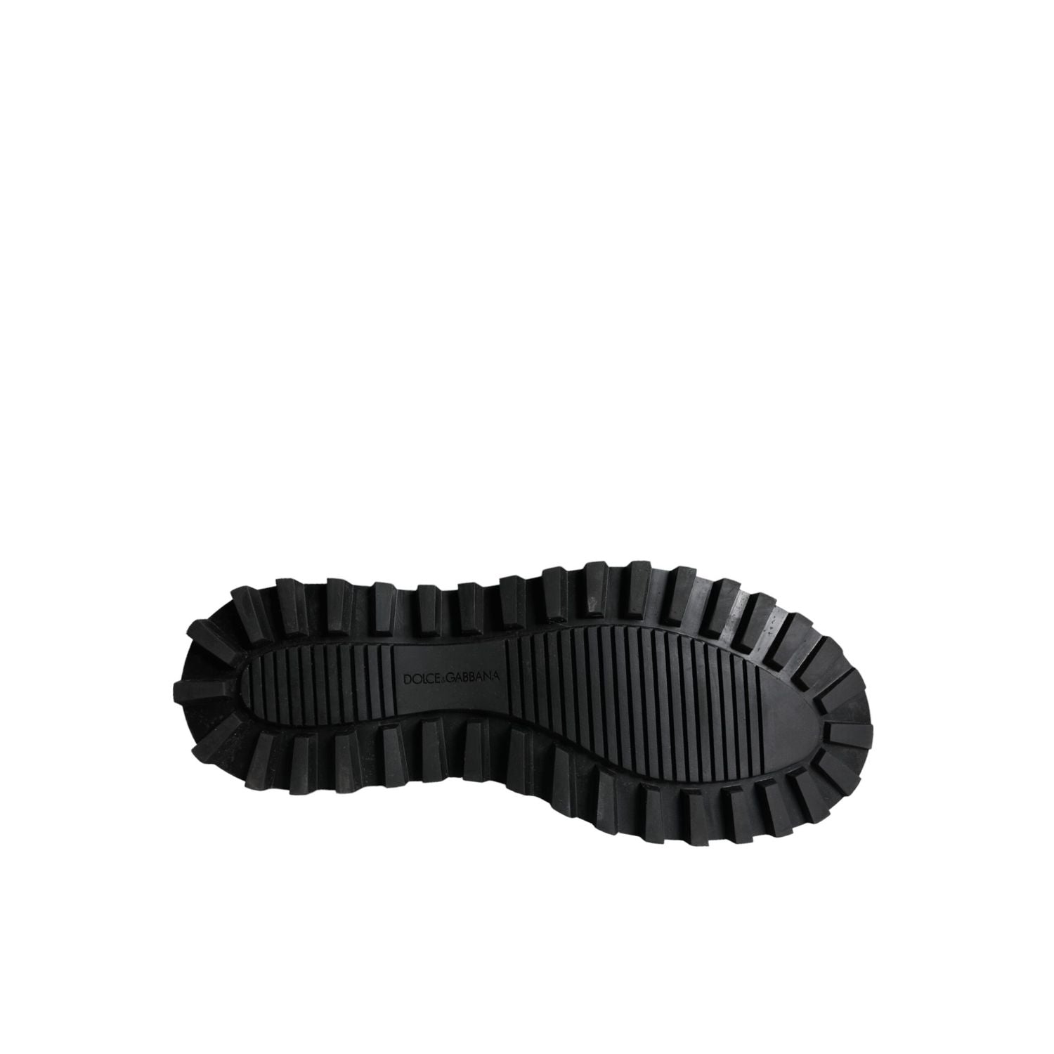 Dolce & Gabbana Black Belted DG Logo Men Chelsea Boots Shoes