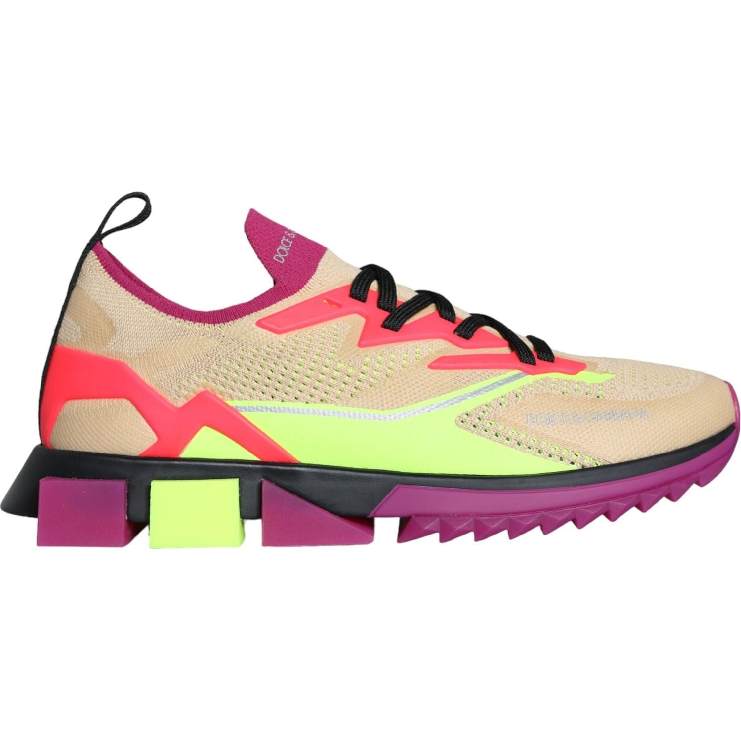 حذاء رياضي Dolce &amp; Gabbana Super King متعدد الألوان برقبة منخفضة