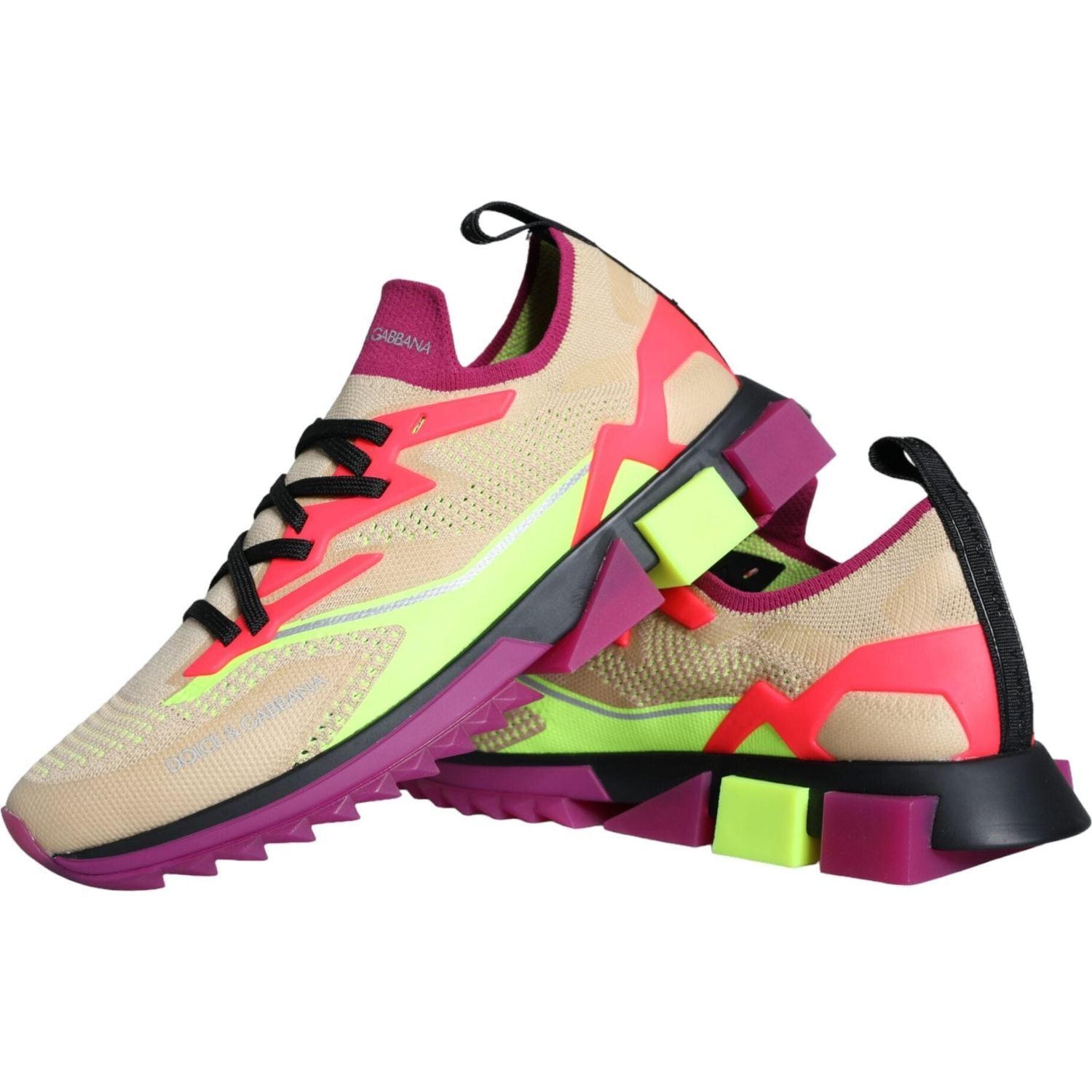 حذاء رياضي Dolce &amp; Gabbana Super King متعدد الألوان برقبة منخفضة