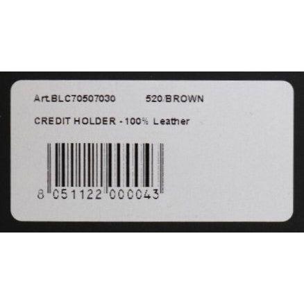 محفظة رجالية جلدية أنيقة من Billionaire Italian Couture باللون البني