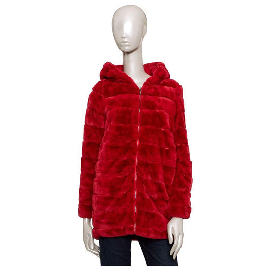 Baldinini Trend Red Polyester Women's Jacket