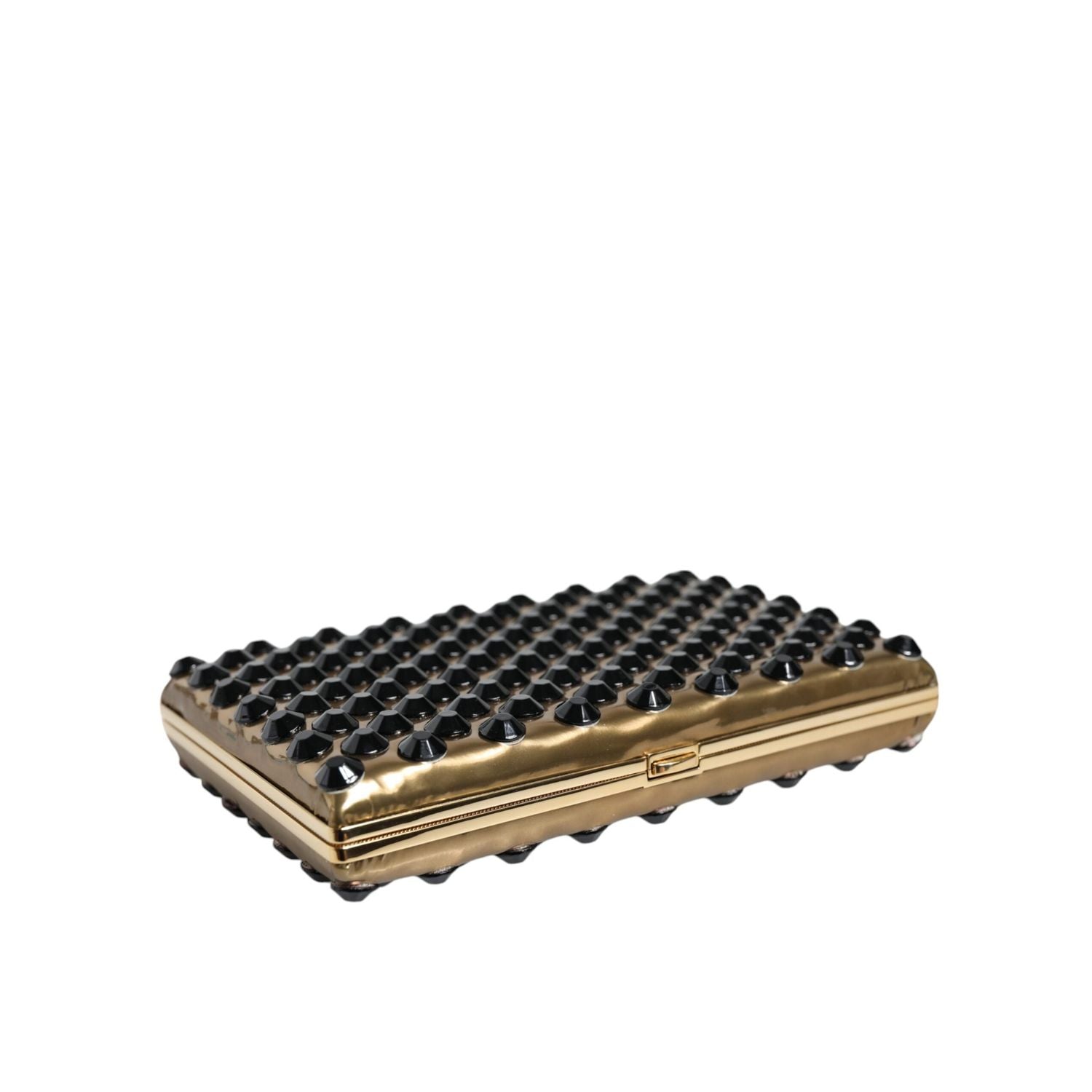 حقيبة كلاتش ذهبية من دولتشي آند غابانا للحفلات المسائية للنساء