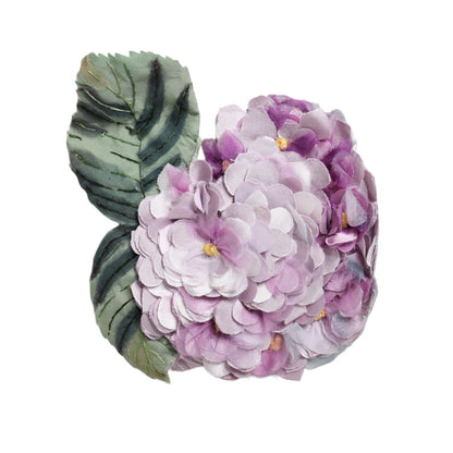 Dolce & Gabbana Multicolor Hydrangea Gold Brass Pin Brooch Brooch