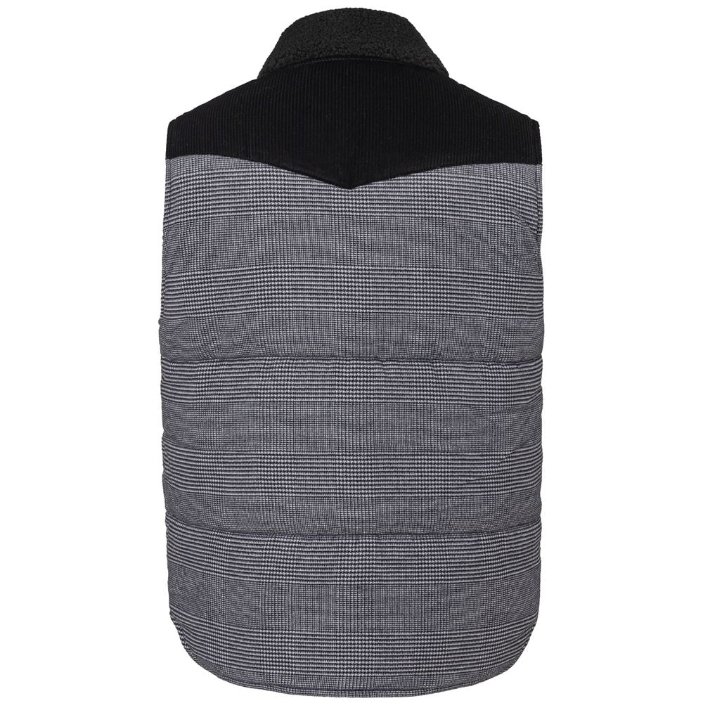 Gran Sasso Gray Cotton Sleveless Jacket GR-6632662-IT50 | L