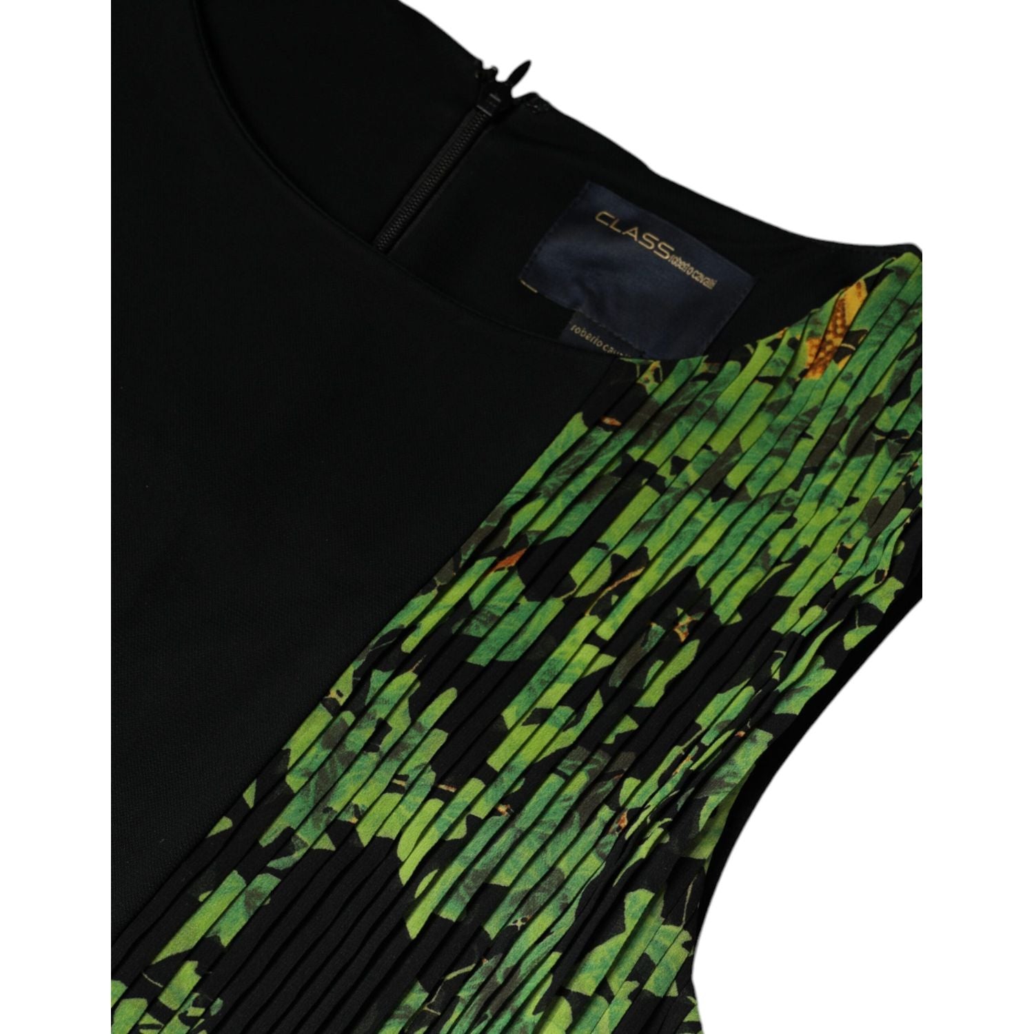 Roberto Cavalli Multicolor Floral Sheath Knee Length Dress