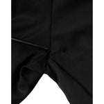 Dolce & Gabbana Black Polyester High Waist Tapered Pants PAN71278-48