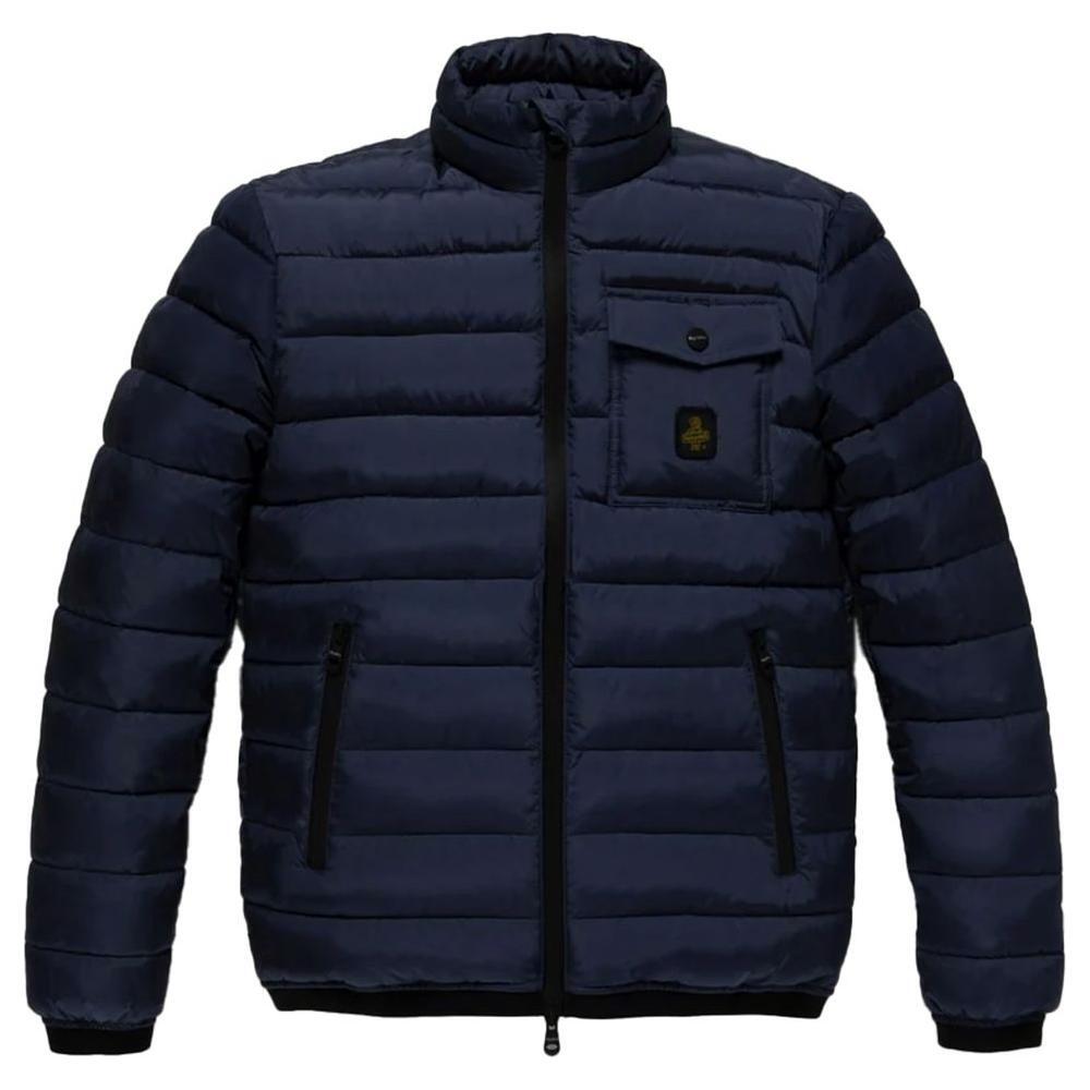 Refrigiwear Blue Nylon Men Jacket