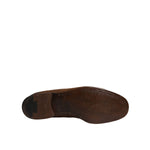 Dolce & Gabbana Brown Calf Hair Leather Loafers Formal Dress Shoes