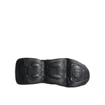 Dolce & Gabbana Black Slip On Wave Socks Sneakers Shoes
