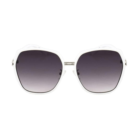 Guess White Metal Sunglasses