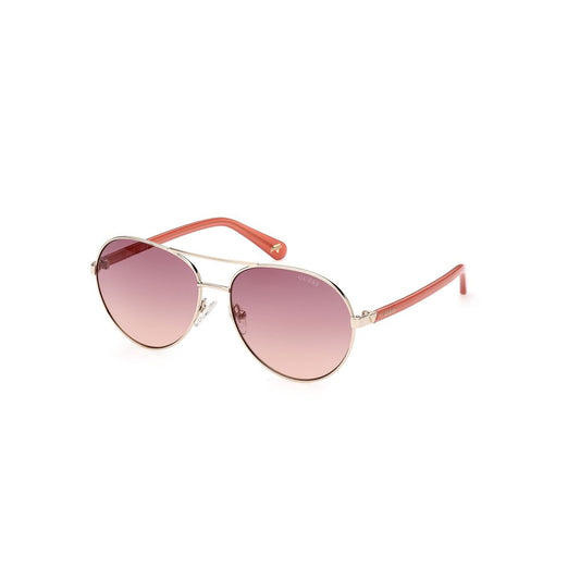 Guess Gold Metal Sunglasses GUGU52135632ZAC