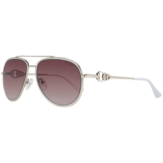 Guess Gold Metal Sunglasses GUGF034432F56AC