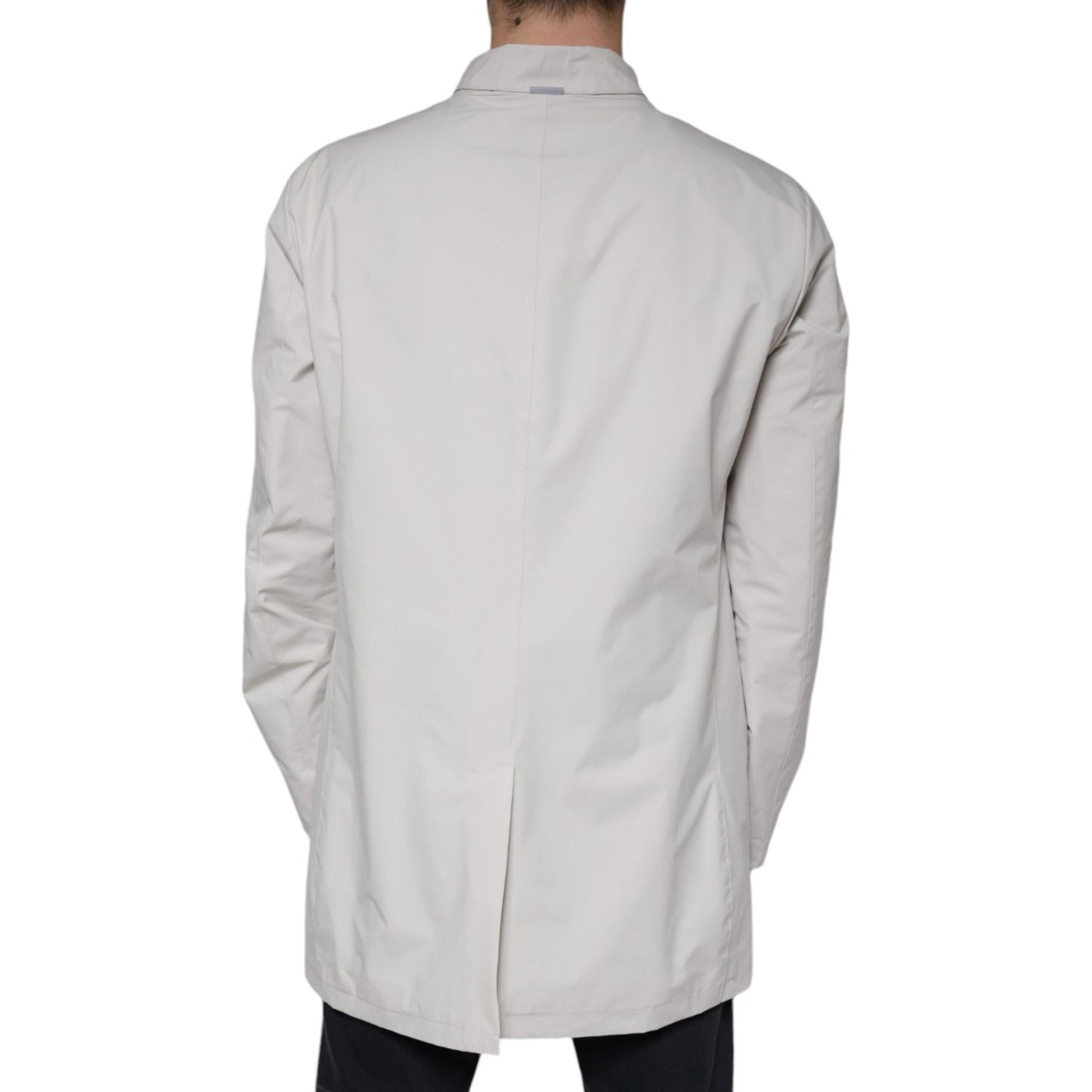 People Of Shibuya Off White Full Zip Coat Men Jacket