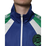 Dolce & Gabbana Multicolor Polyester Full Zip Bomber Jacket JKT41248-48