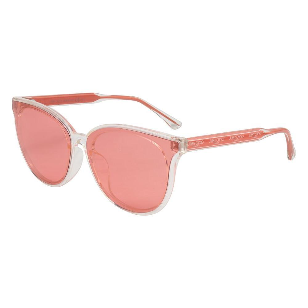 Jimmy Choo Transparent Acetate Sunglasses