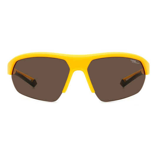 Polaroid Yellow Resin Sunglasses POPLD7048S2V7G647AC