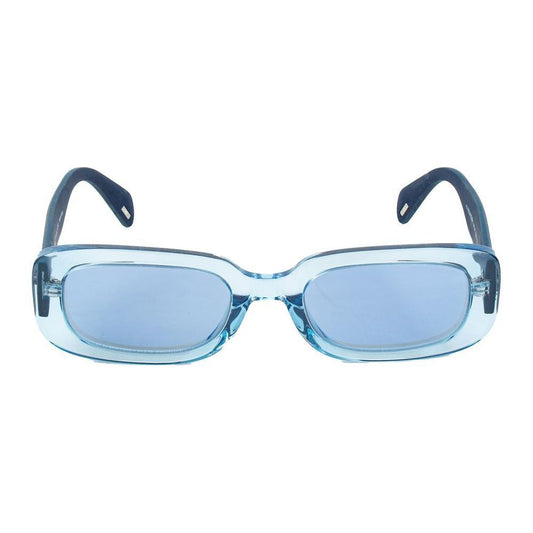 Police Blue Acetate Sunglasses POSPLA17536N1XAC