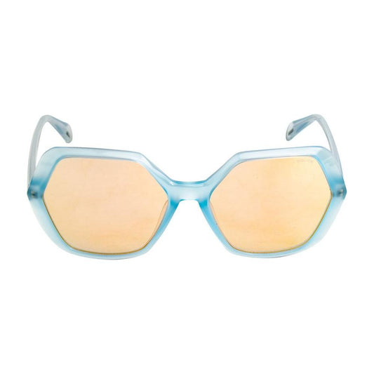 Police Blue Injected Sunglasses POSPLA9858VA1AAC