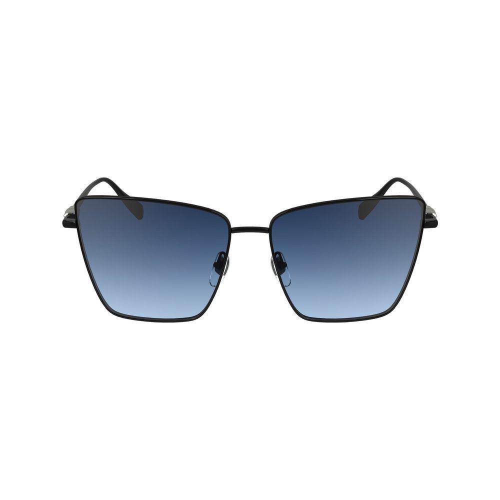 Longchamp Black Metal Sunglasses