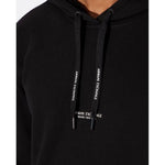 Armani Exchange Black Cotton Hoody AR-4516900009-IT54 | XXL