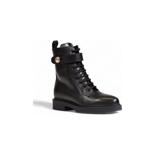 Furla Black Leather Boot FU-14933200009-EU36/US6