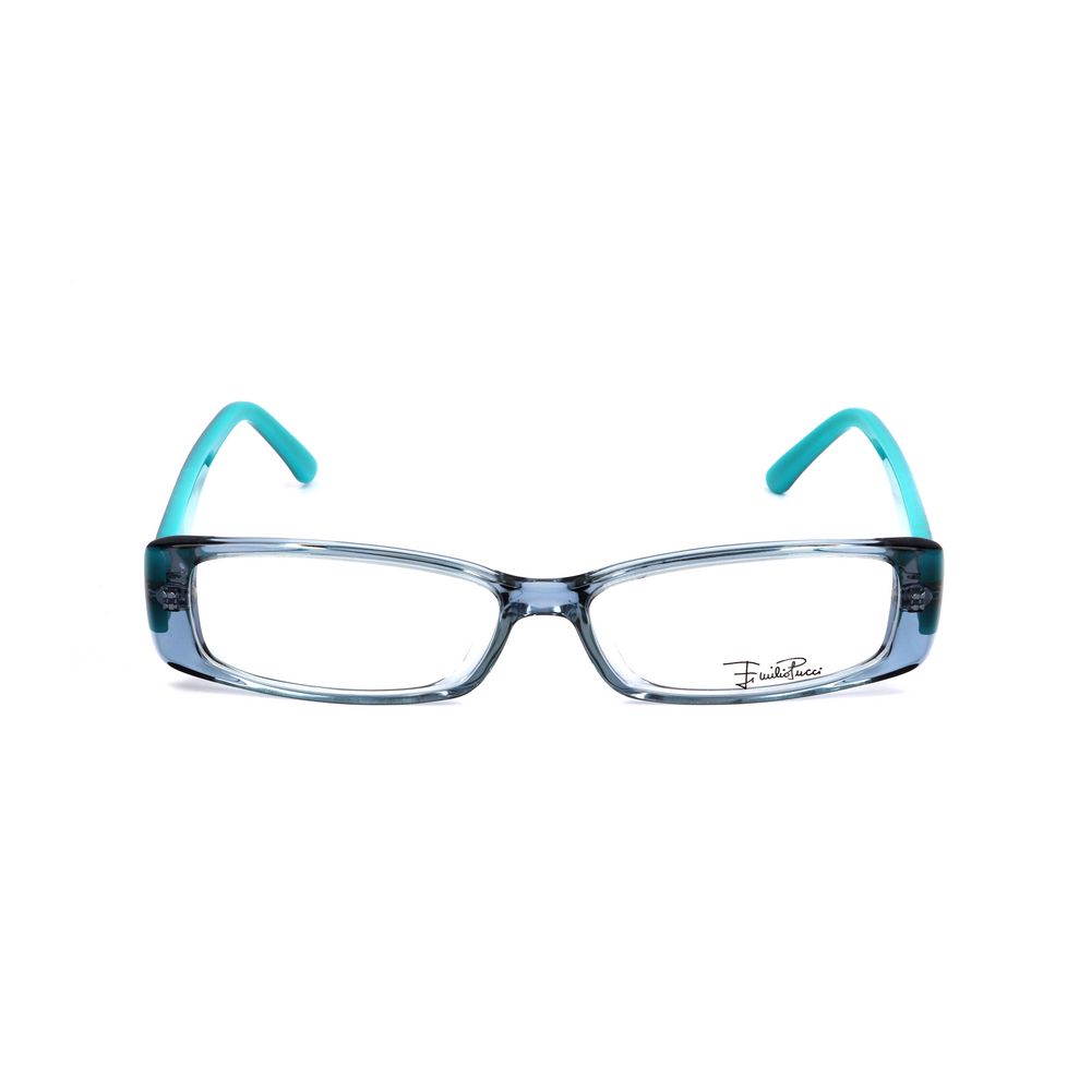 Emilio Pucci Blue Plastic Glasses (Frames)