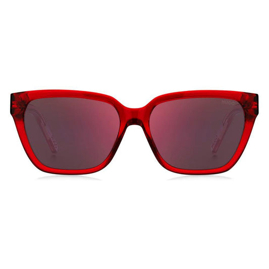 Hugo Boss Red Acetate Sunglasses