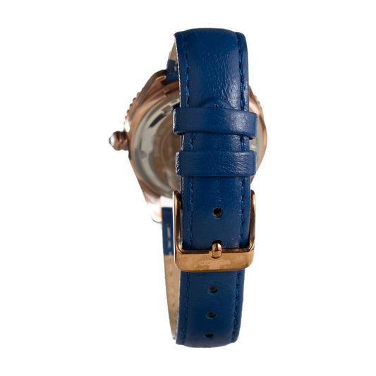 Folli Follie Blue Leather Watch FFWF1B032SSUAC
