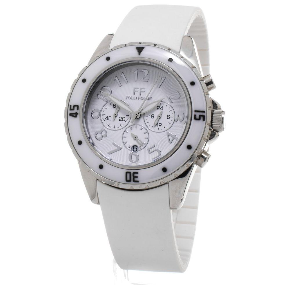 Folli Follie White Synthetic Sport Watch