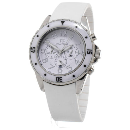 Folli Follie White Synthetic Sport Watch