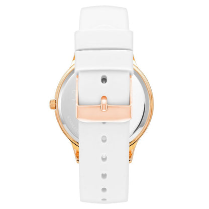 Juicy Couture White Synthetic Dress Watch