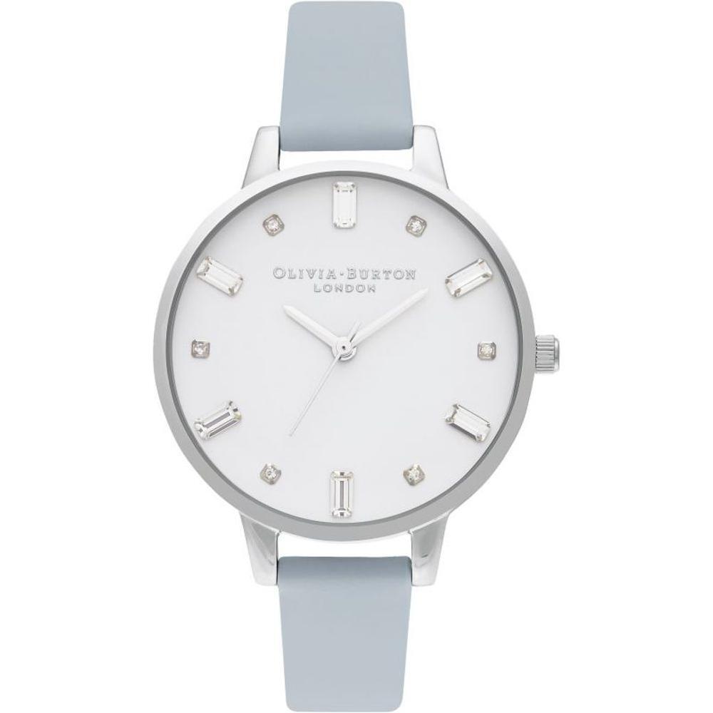 Olivia Burton Blue Artificial Leather Watch