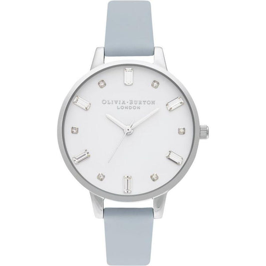 Olivia Burton Blue Artificial Leather Watch OBOB16BJ01AC
