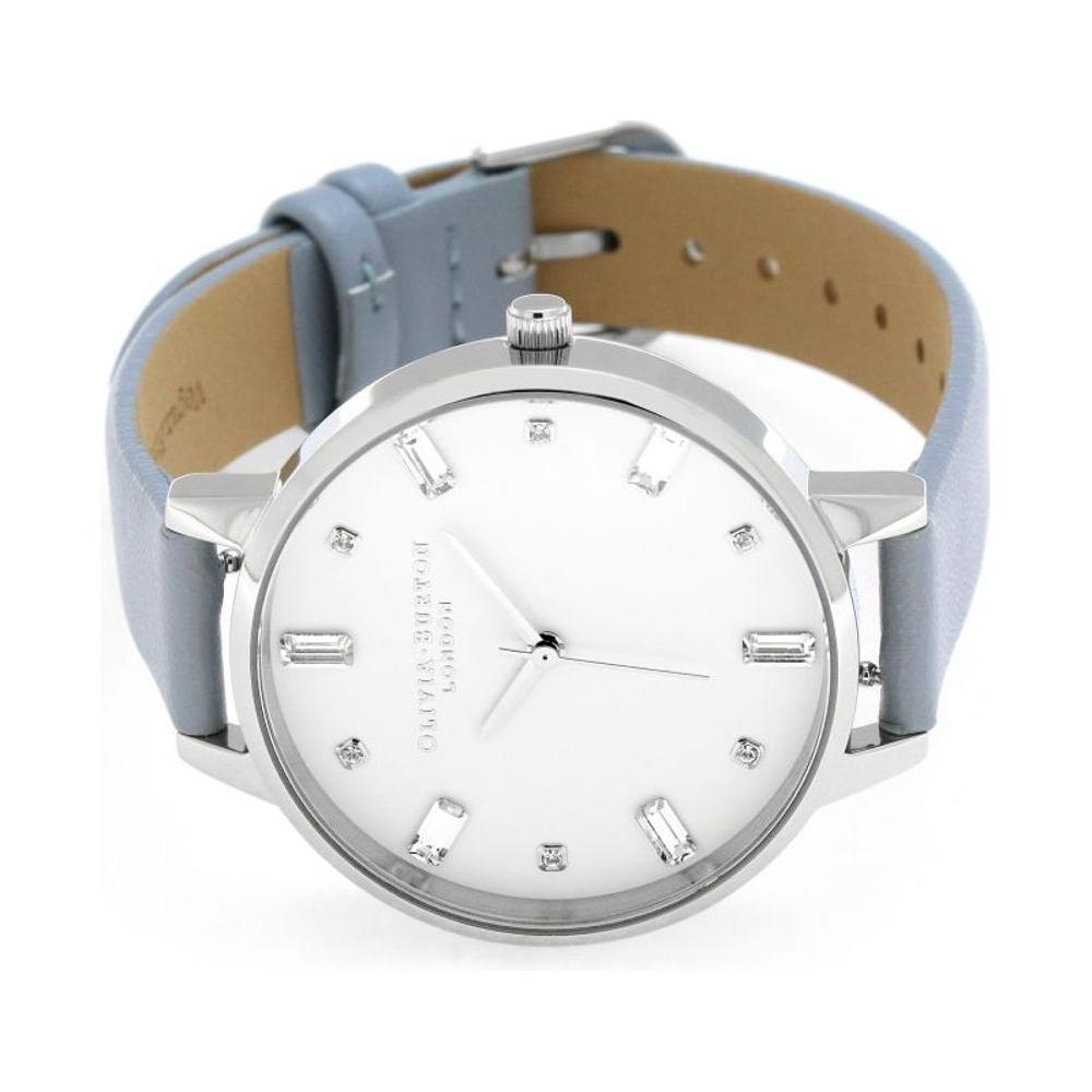 Olivia Burton Blue Artificial Leather Watch
