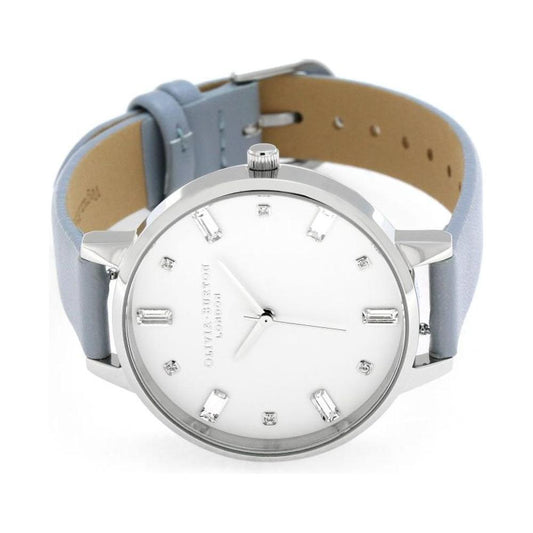 Olivia Burton Blue Artificial Leather Watch OBOB16BJ01AC